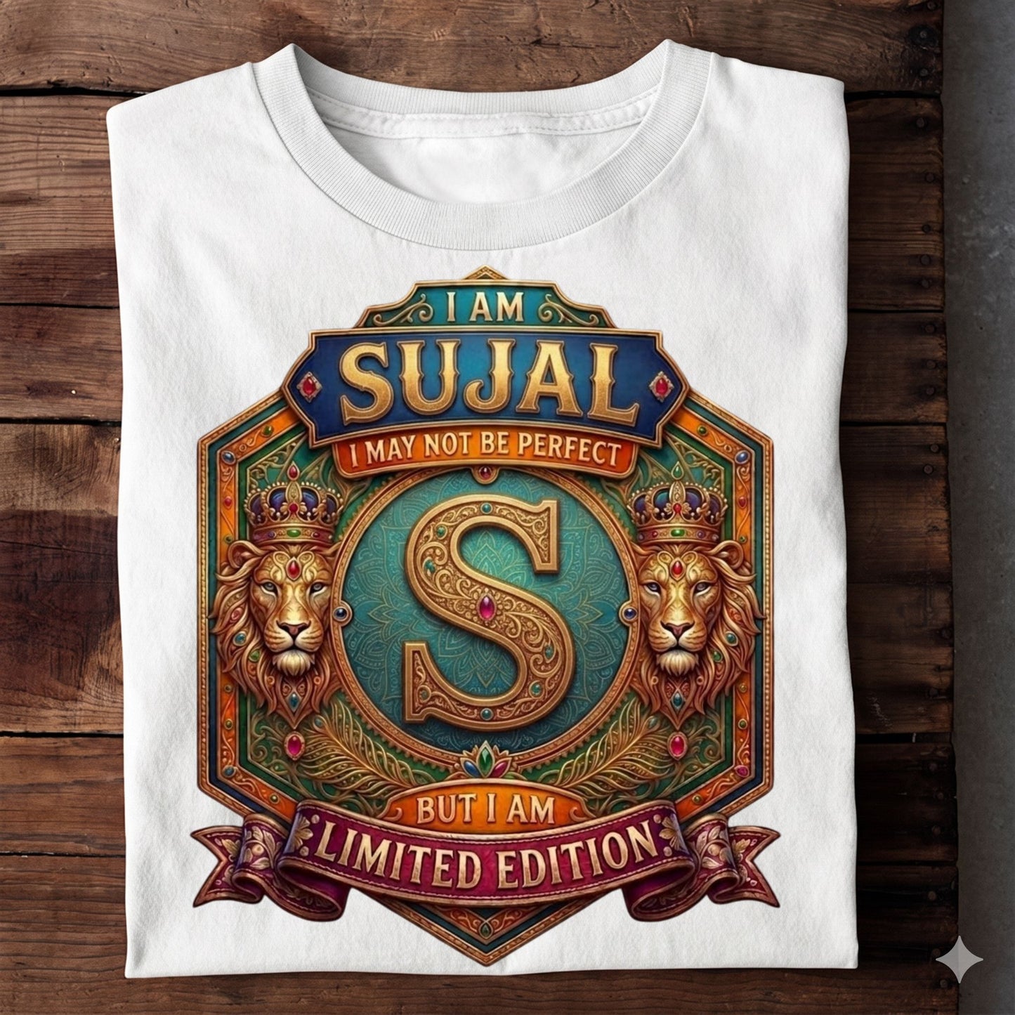 PERSONALISE YOUR NAME UNISEX TSHIRT