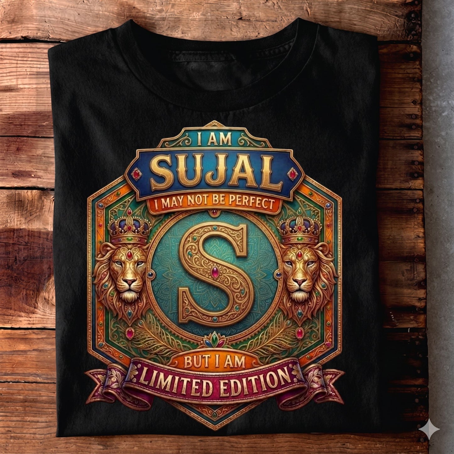 PERSONALISE YOUR NAME UNISEX TSHIRT