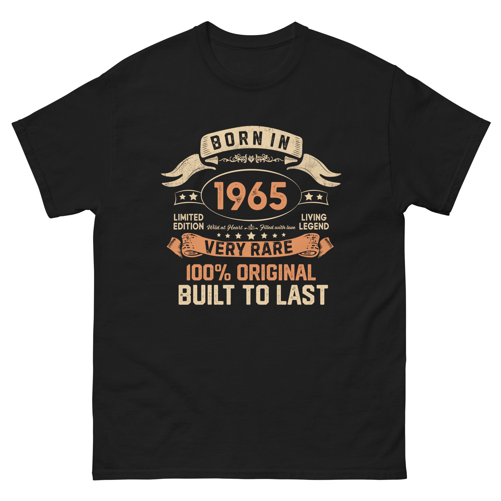BORN IN 1965 LIMITED EDITION PREMIUM Buy 1 Get 1 T-SHIRT - Image 3
