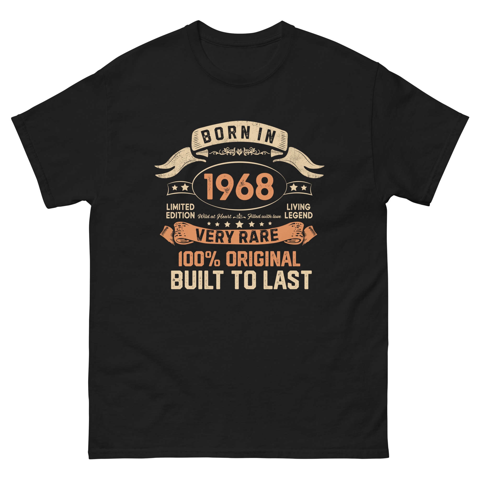 BORN IN 1968 LIMITED EDITION PREMIUM Buy 1 Get 1 T-SHIRT - Image 3