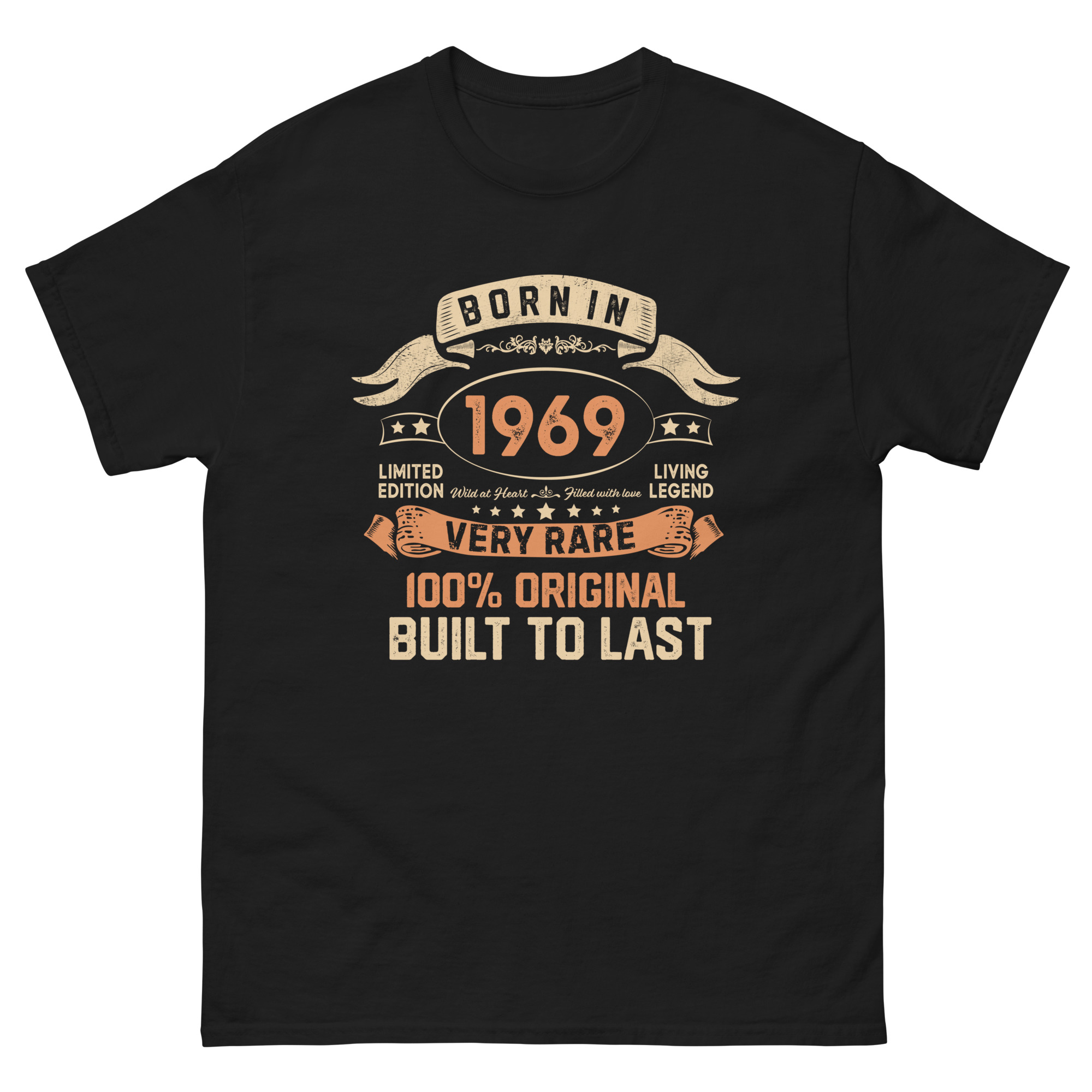 BORN IN 1969 LIMITED EDITION PREMIUM Buy 1 Get 1 T-SHIRT - Image 3