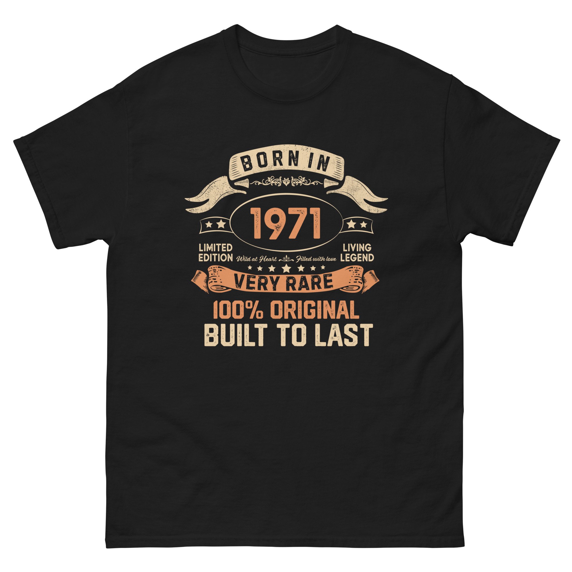 BORN IN 1971 LIMITED EDITION PREMIUM Buy 1 Get 1 T-SHIRT - Image 3