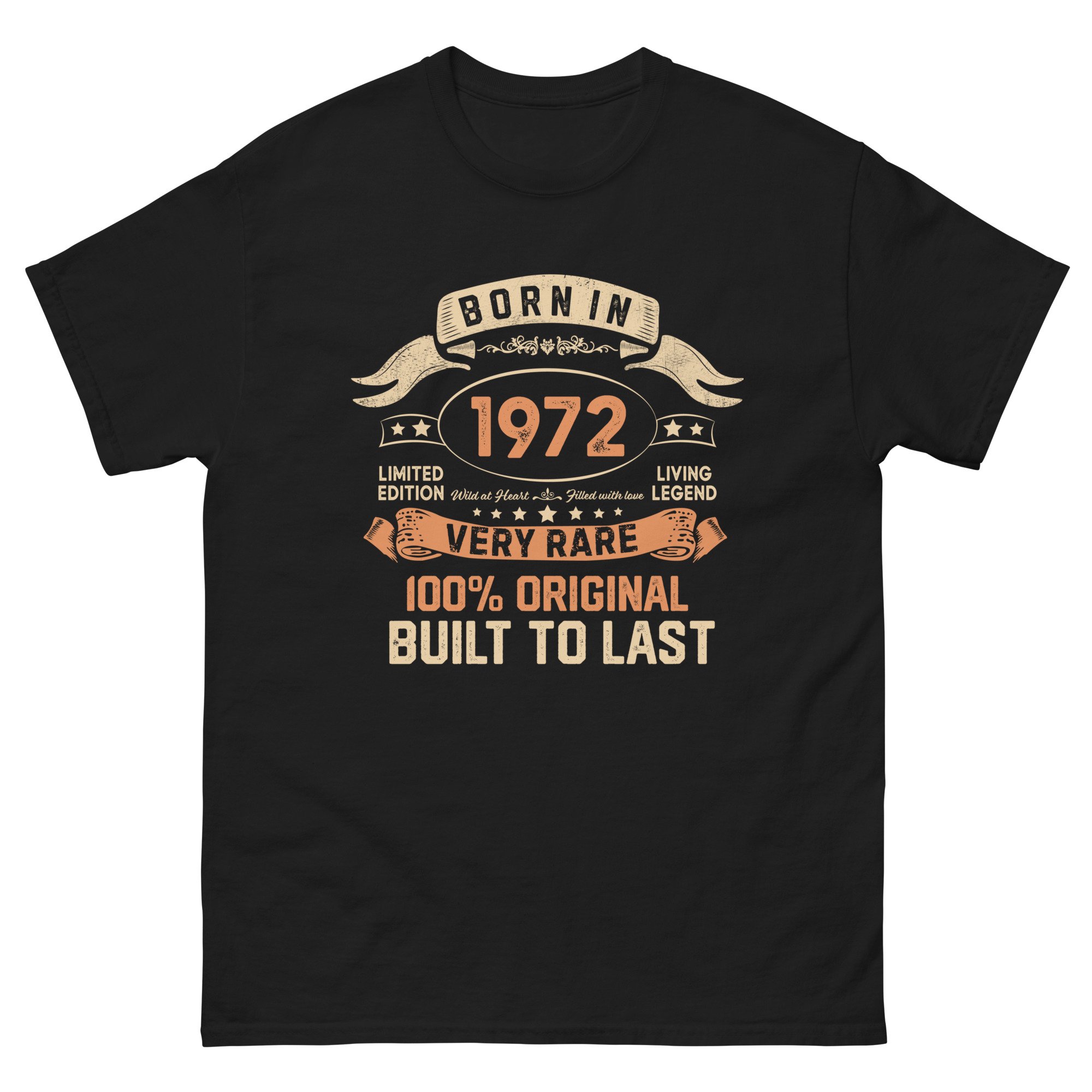 BORN IN 1972 LIMITED EDITION PREMIUM Buy 1 Get 1 T-SHIRT - Image 3