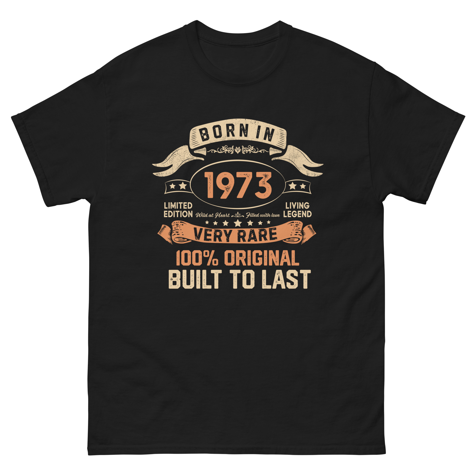 BORN IN 1973 LIMITED EDITION PREMIUM Buy 1 Get 1 T-SHIRT - Image 3