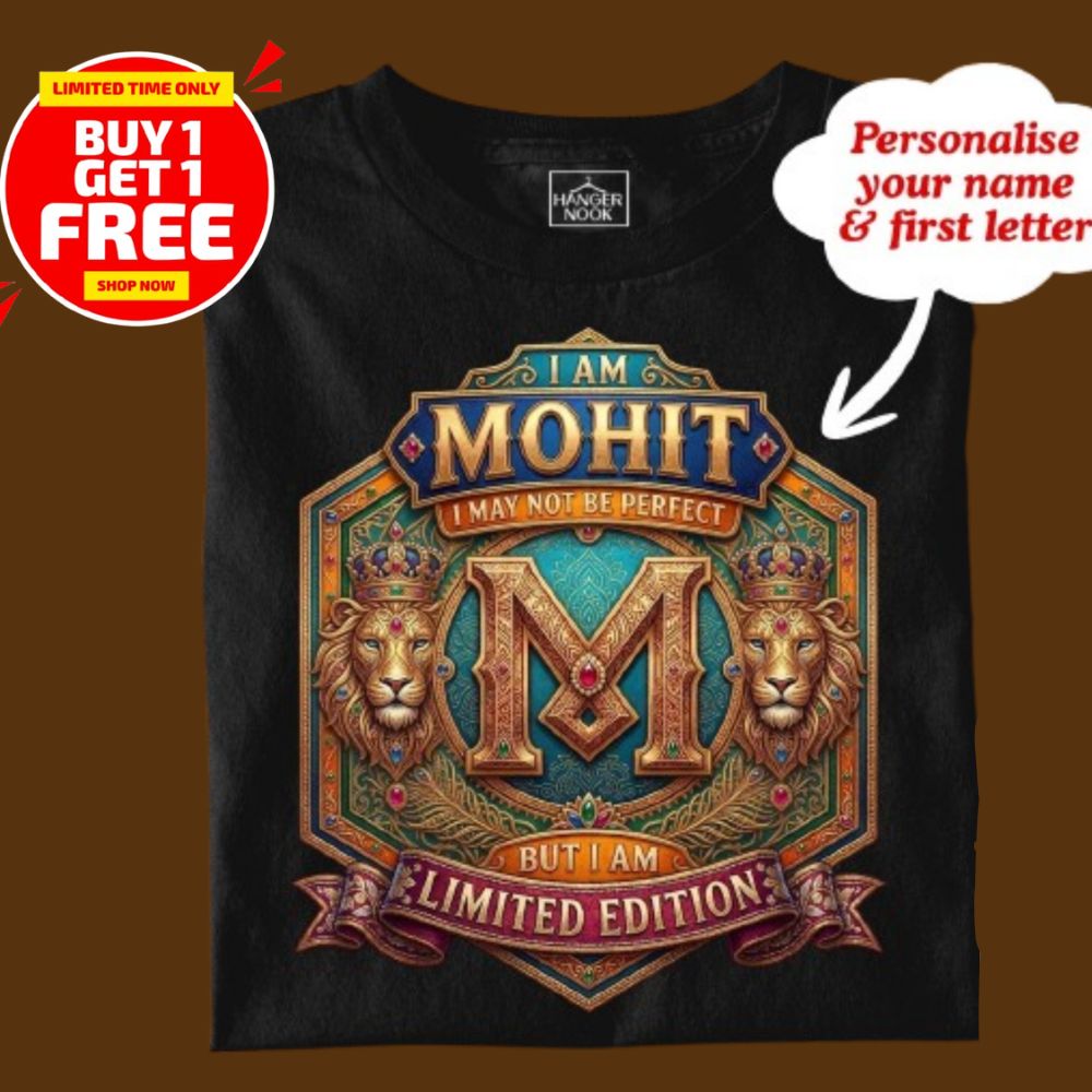 PERSONALISE YOUR NAME TSHIRT FOR MEN - Image 3