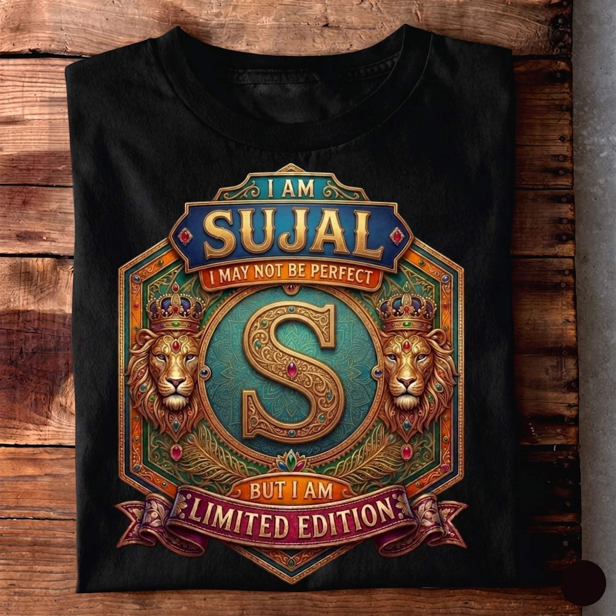 PERSONALISE YOUR NAME UNISEX TSHIRT - Image 10