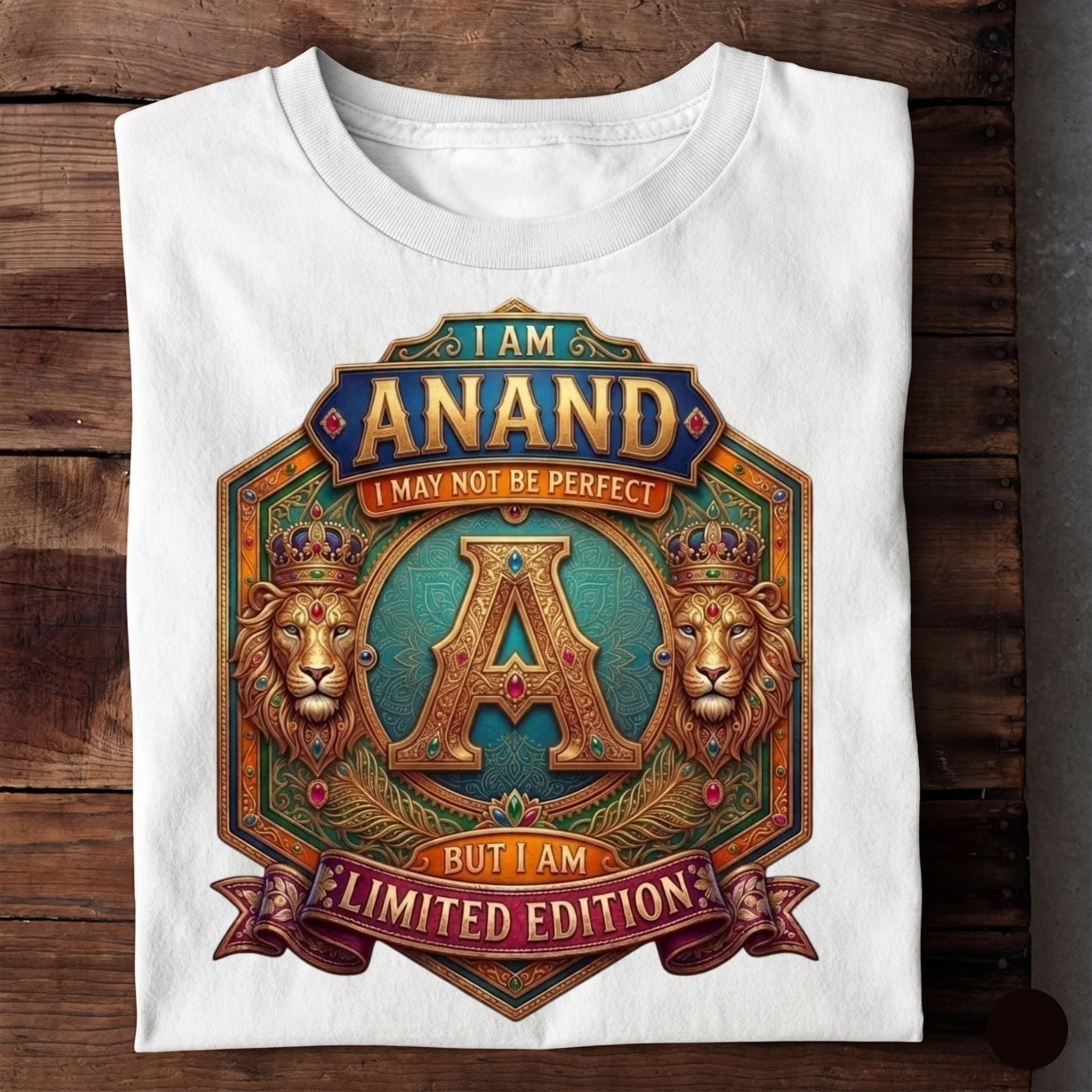 PERSONALISE YOUR NAME UNISEX TSHIRT - Image 3
